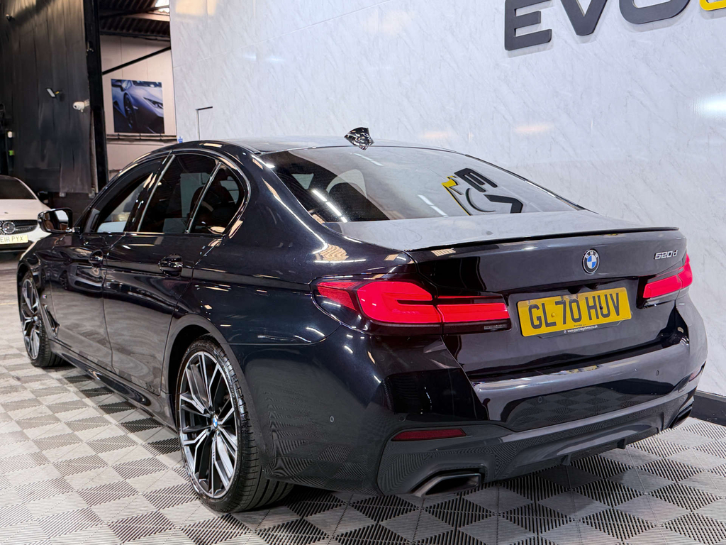 BMW 5 Series 2.0 520D Mht M Sport Saloon Hybrid Step Grey #24