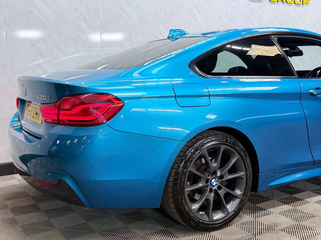 BMW 4 Series Gran Coupe 2.0 420D M Sport Xdrive Euro 6 S Black #23