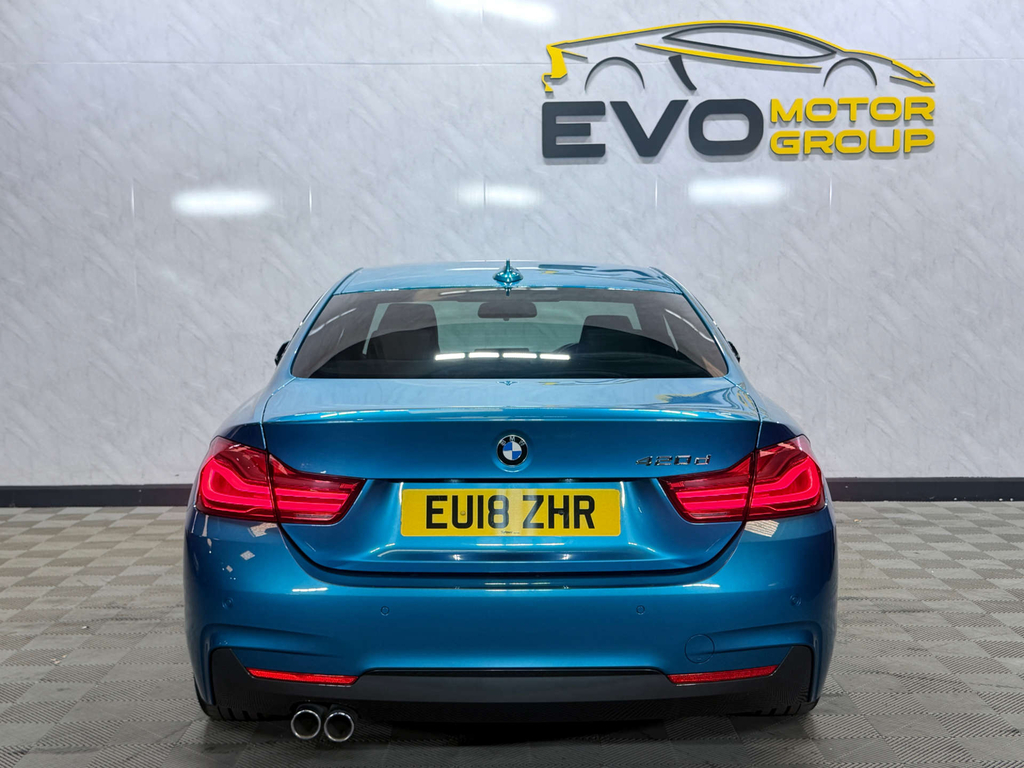 BMW 4 Series Gran Coupe 2.0 420D M Sport Xdrive Euro 6 S Black #59