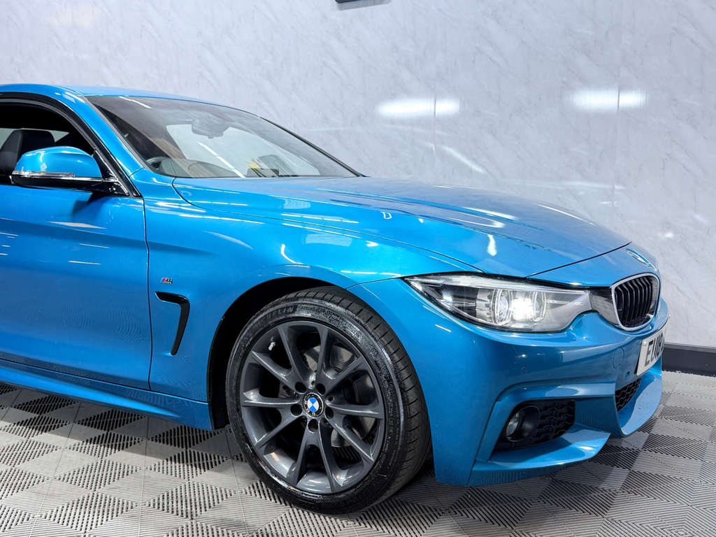 BMW 4 Series Gran Coupe 2.0 420D M Sport Xdrive Euro 6 S Black #13