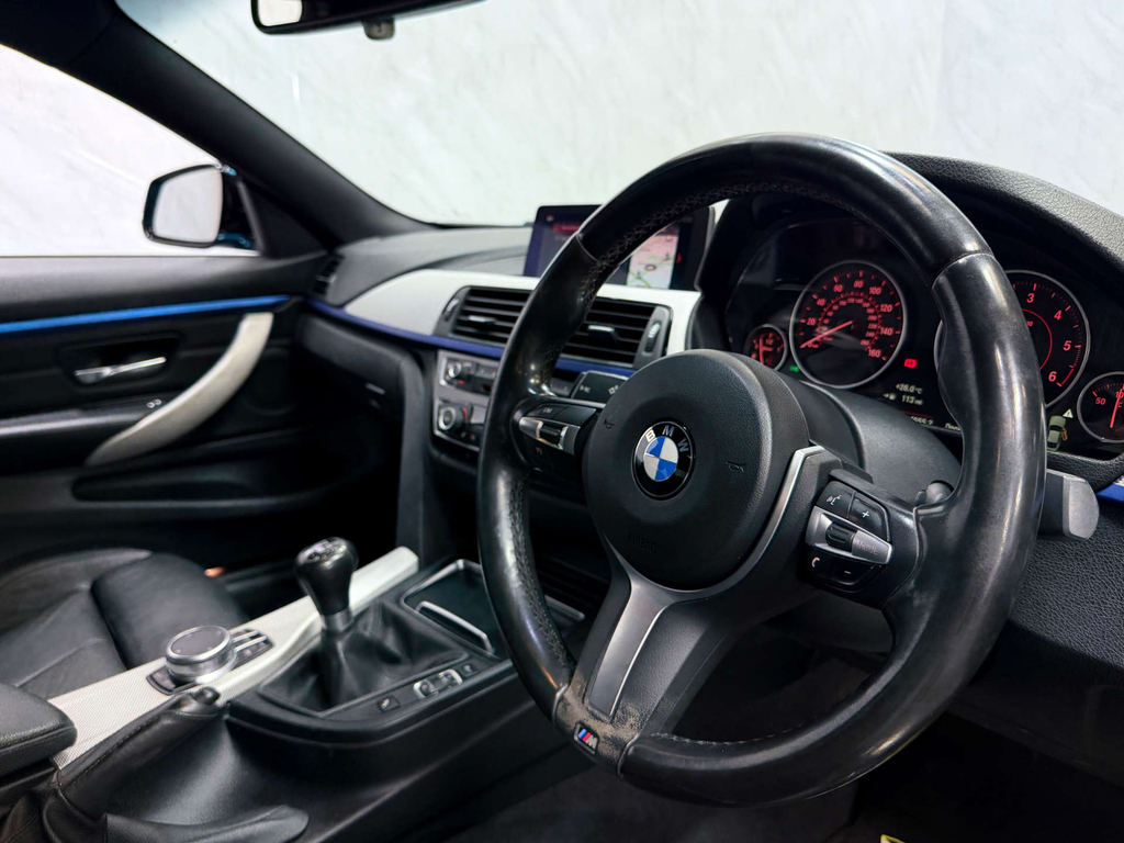BMW 4 Series Gran Coupe 2.0 420D M Sport Xdrive Euro 6 S Black #34