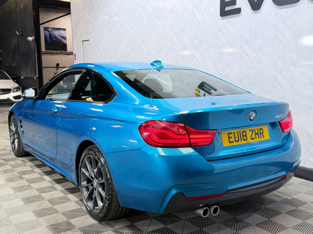 BMW 4 Series Gran Coupe 2.0 420D M Sport Xdrive Euro 6 S Black #24