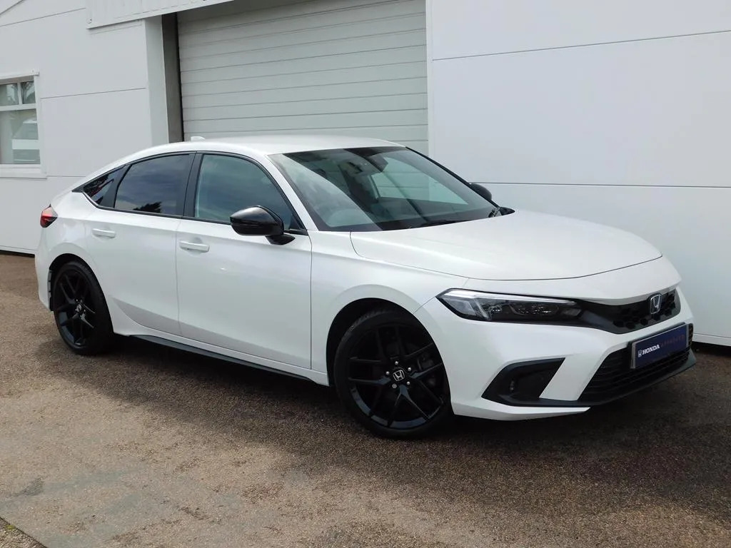 Honda Civic 2.0 H I-mmd Sport Ecvt Euro 6 Ss White