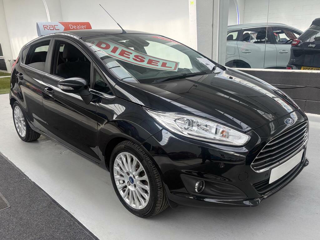Ford Fiesta 1.5 Tdci Titanium Euro 5 Black #3
