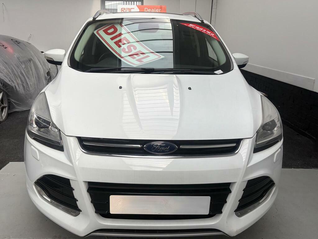 Ford Kuga 2.0 Tdci Titanium X Sport Awd Euro 6 S S White #4