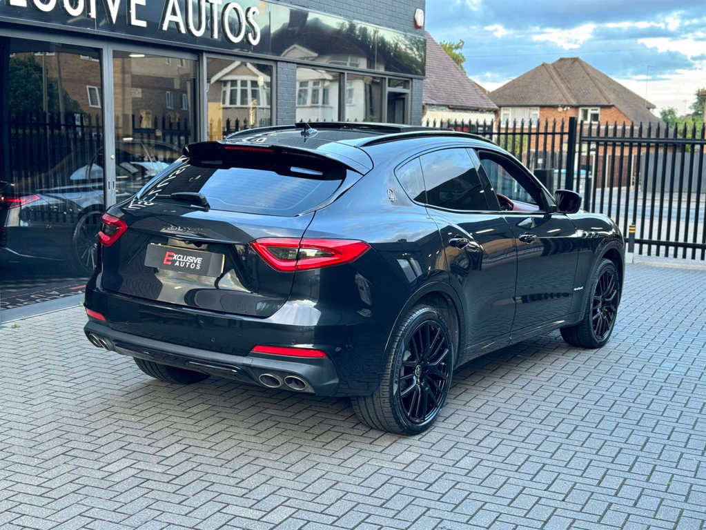 Maserati Levante V6 Gransport Nerissimo Suv Red Leather Bodykit Black #3
