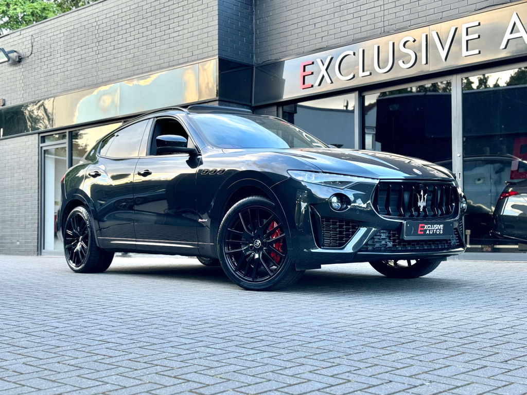 Maserati Levante V6 Gransport Nerissimo Suv Red Leather Bodykit Black