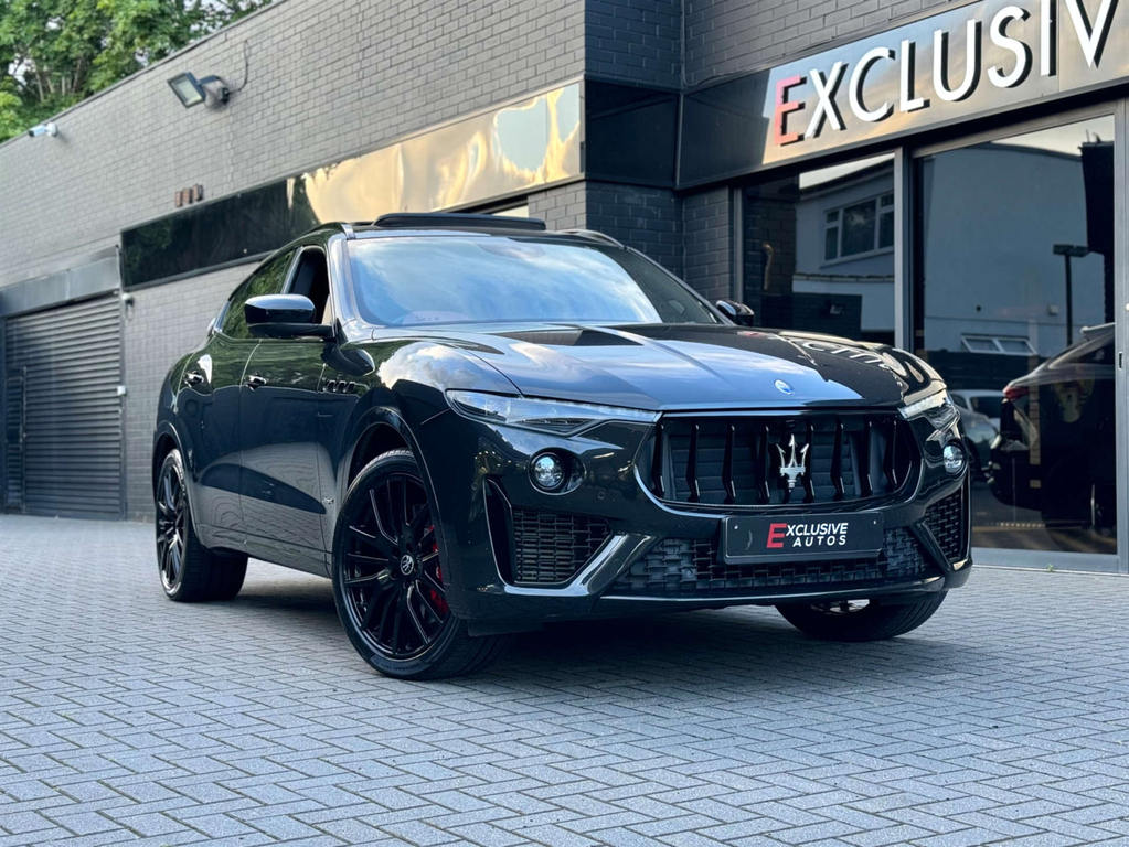 Maserati Levante V6 Gransport Nerissimo Suv Red Leather Bodykit Black #6