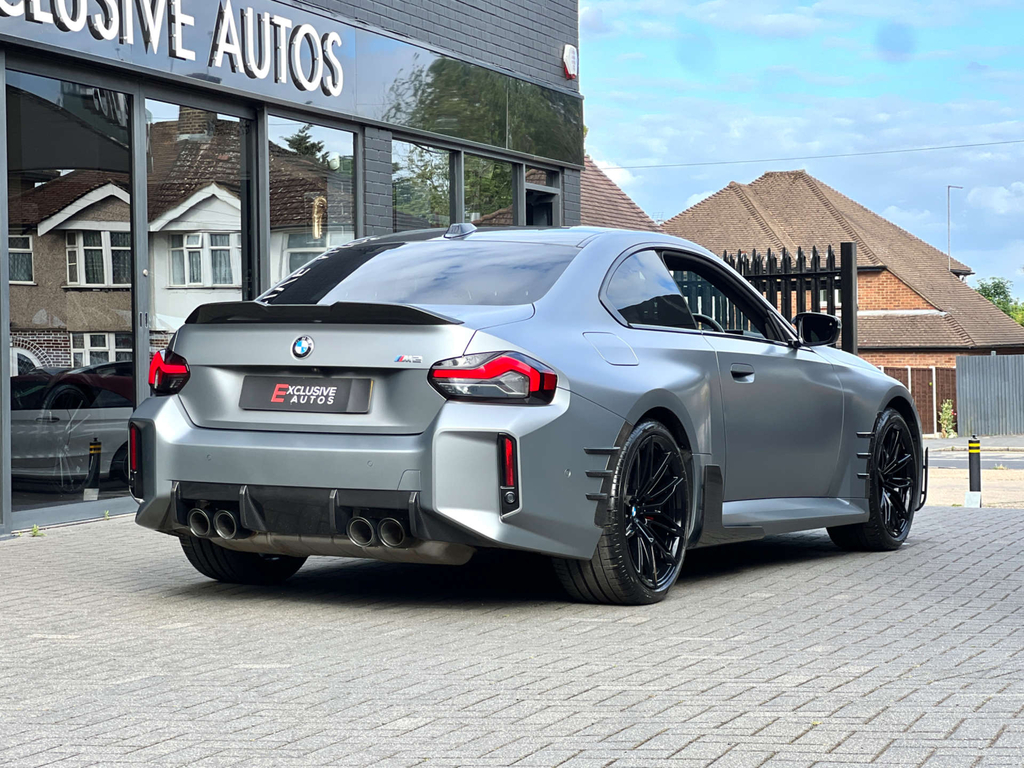 BMW M2 Biturbo Coupe Frozen Grey Satin Carbon M Per KO24CUG #3