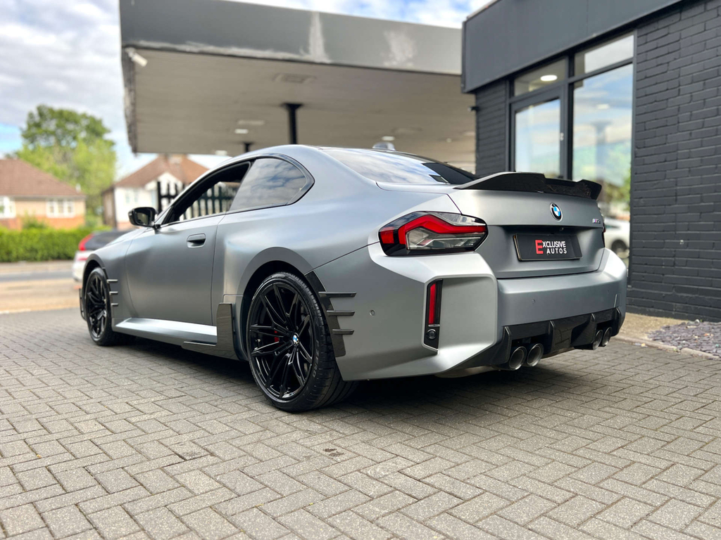 BMW M2 Biturbo Coupe Frozen Grey Satin Carbon M Per KO24CUG #6