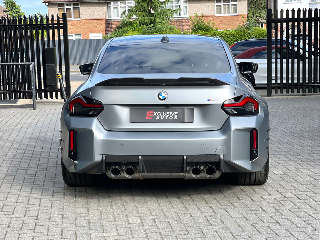 BMW M2 Biturbo Coupe Frozen Grey Satin Carbon M Per KO24CUG #5