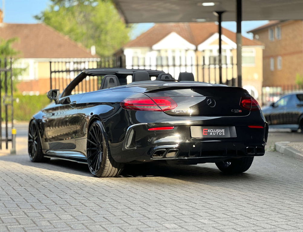 Mercedes-Benz C Class V8 Biturbo Amg S Night Edition Premium Plus Ca Black #6