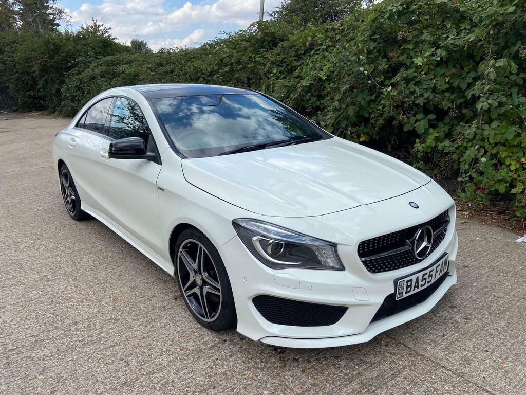 Mercedes-Benz CLA Class 2.1 Cla220 Cdi Amg Sport Coupe 7G-dct Euro 6 S S White #2