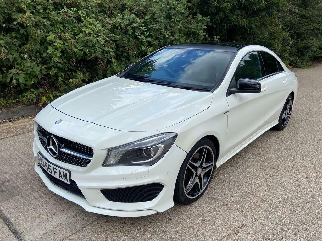 Mercedes-Benz CLA Class 2.1 Cla220 Cdi Amg Sport Coupe 7G-dct Euro 6 S S White