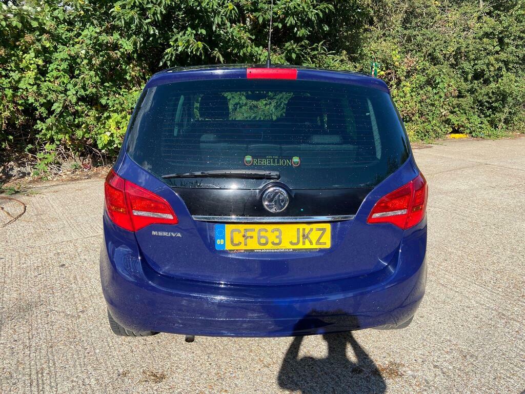Vauxhall Meriva Mpv 1.4I Turbo Exclusiv Euro 6 201414 Blue #9