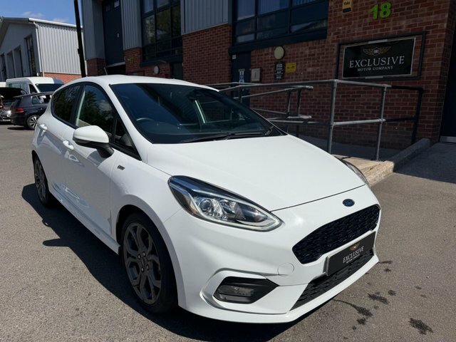 Ford Fiesta 2019 1.0T Ecoboost St-line Euro 6 Ss White