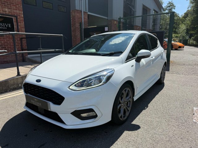 Ford Fiesta 2019 1.0T Ecoboost St-line Euro 6 Ss White #3