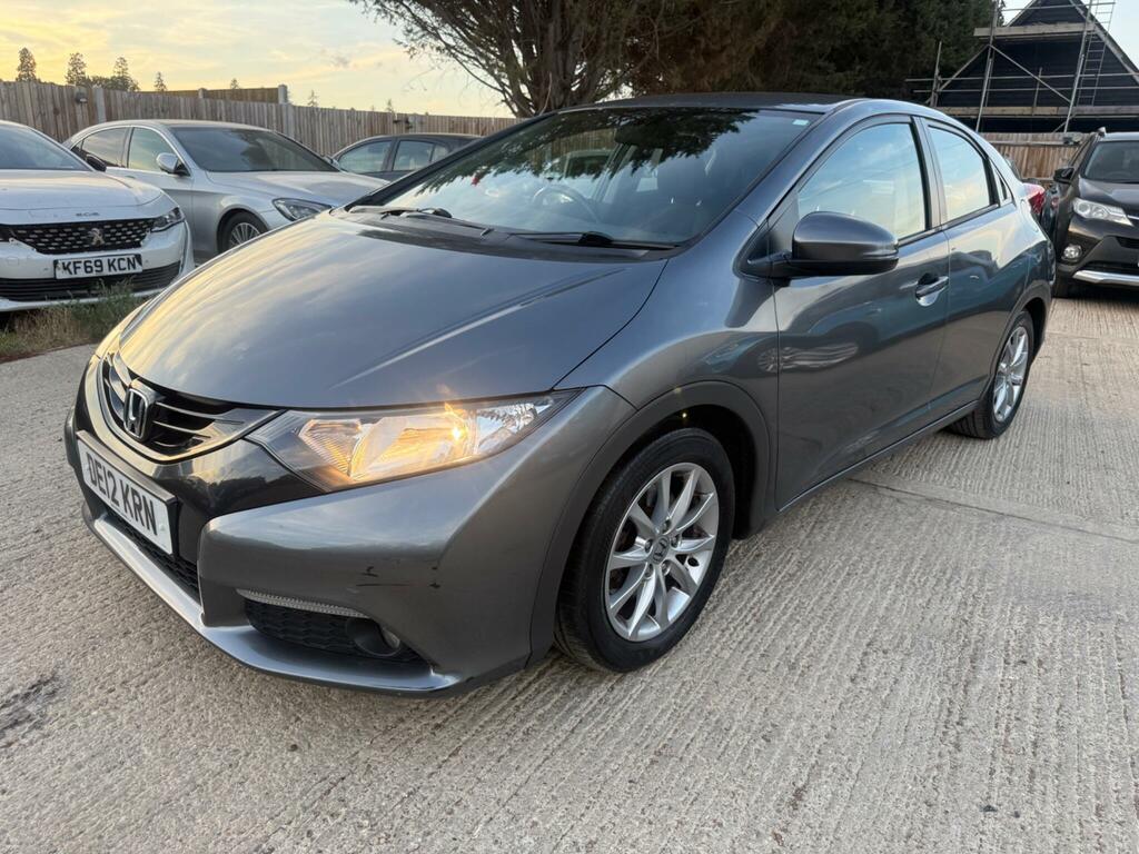 Honda Civic 1.8 I-vtec Es Hatchback Euro 5 Black #9
