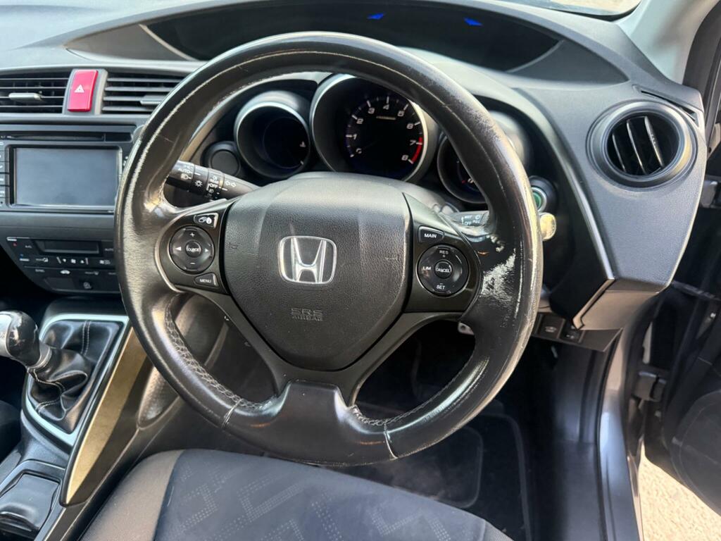 Honda Civic 1.8 I-vtec Es Hatchback Euro 5 Black #46