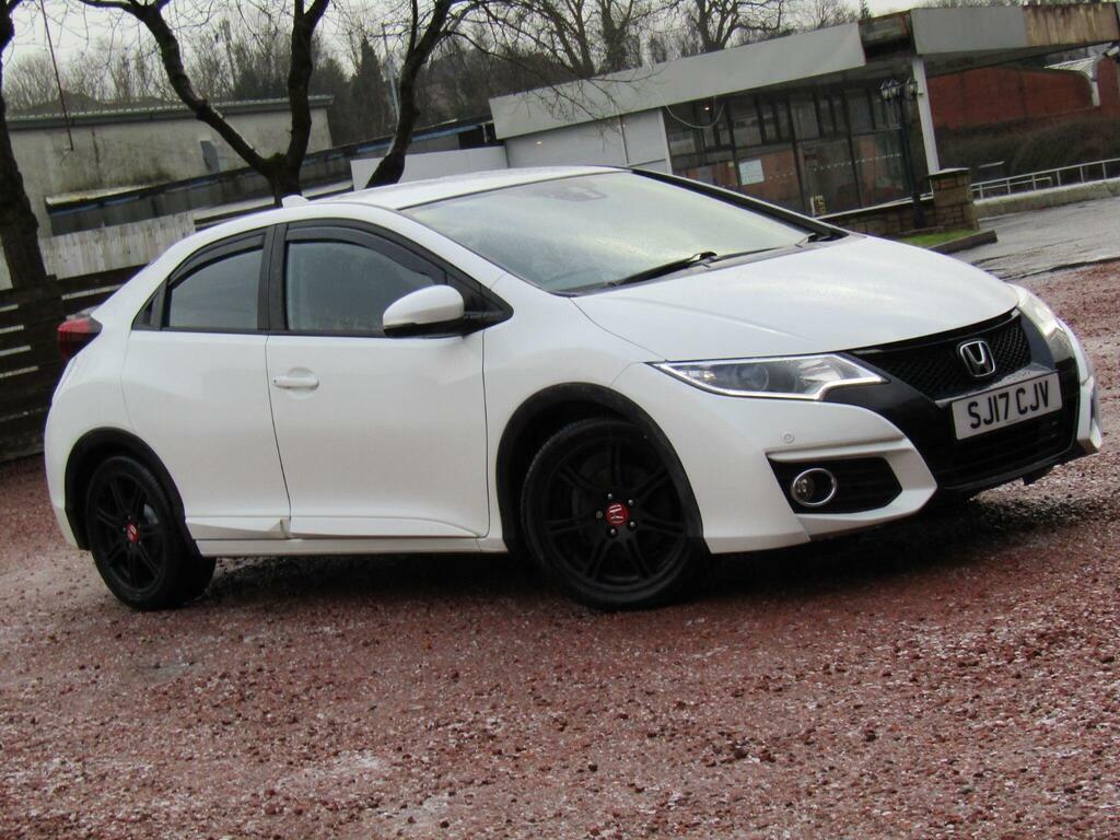 Honda Civic 1.8 I-vtec Se Plus Navi Euro 6 S S White
