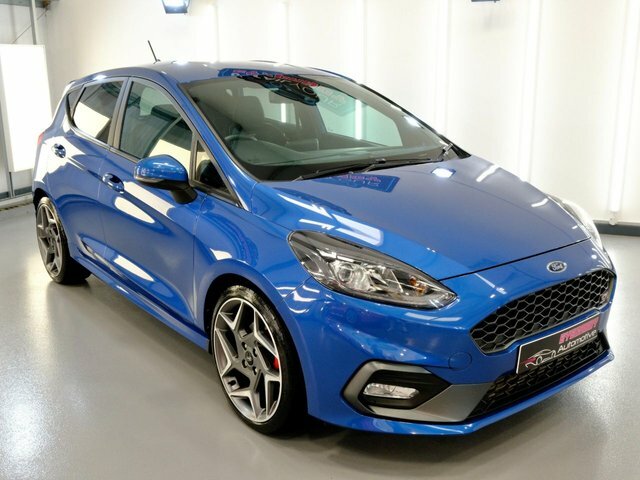 Ford Fiesta Ecoboost St-3 Hatchback Blue #3