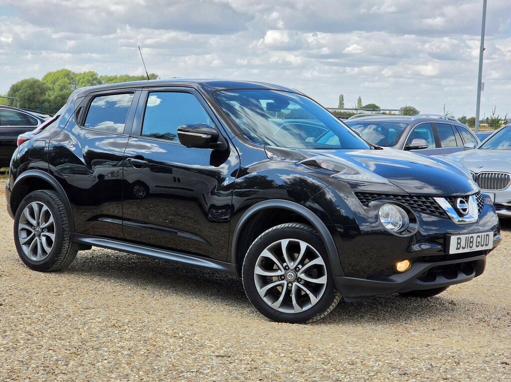 Nissan Juke Suv 1.6 Tekna Xtron Euro 6 201818 BJ18GUD Black