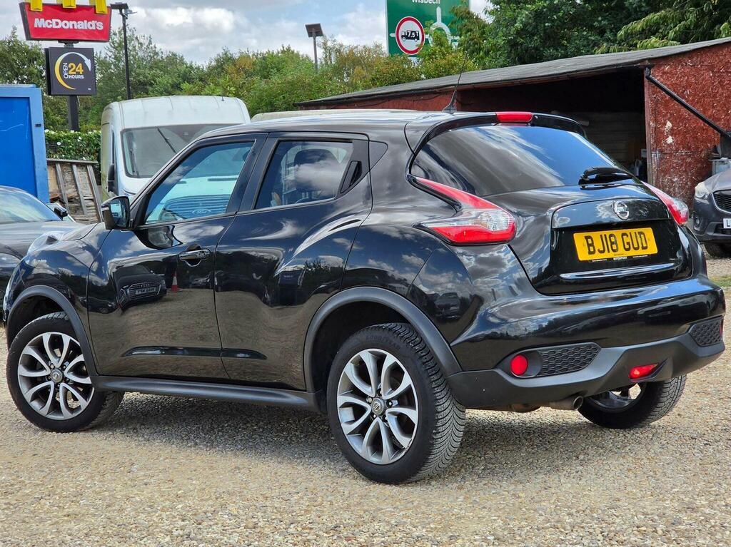 Nissan Juke Suv 1.6 Tekna Xtron Euro 6 201818 BJ18GUD Black #4
