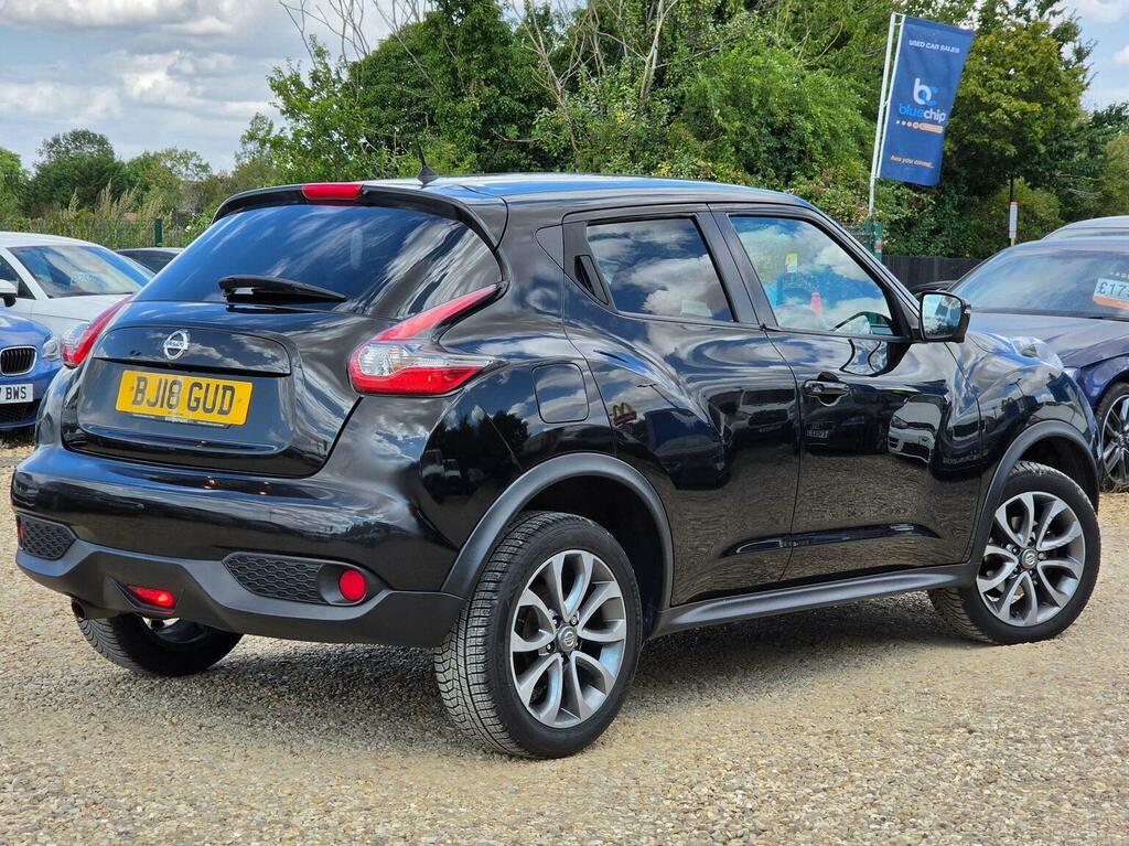 Nissan Juke Suv 1.6 Tekna Xtron Euro 6 201818 BJ18GUD Black #3