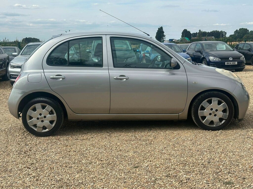 Nissan Micra Hatchback 1.4 16V Se 200505 Silver #5