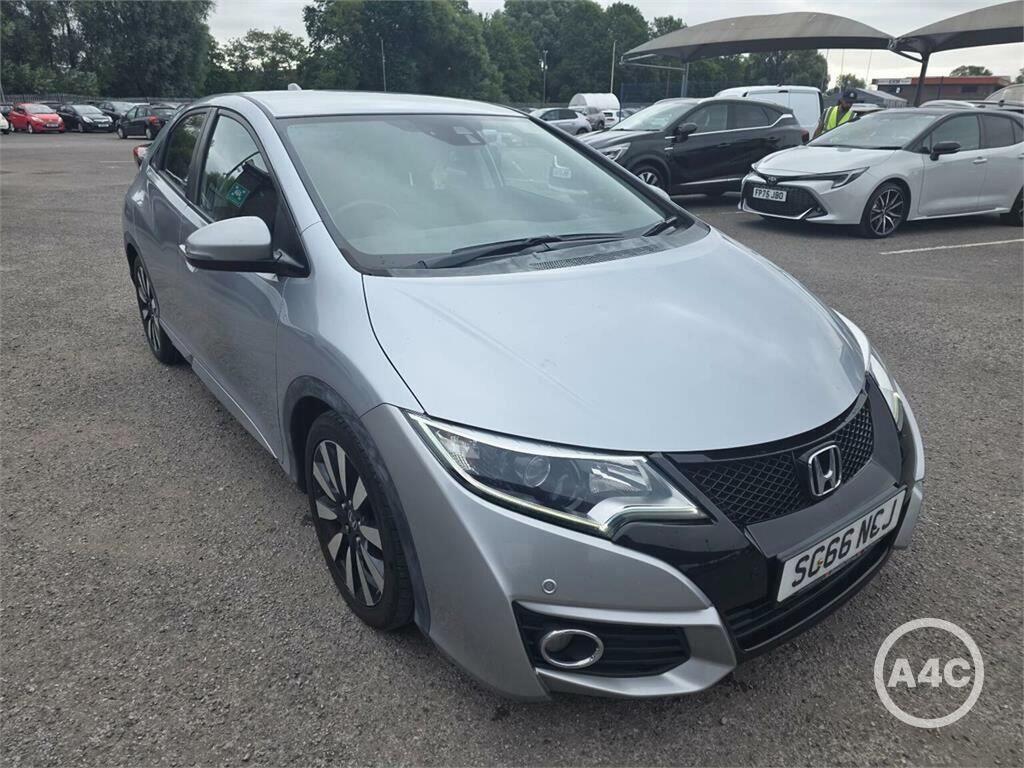 Honda Civic 1.4 I-vtec Se Plus Navi Euro 6 Ss Silver