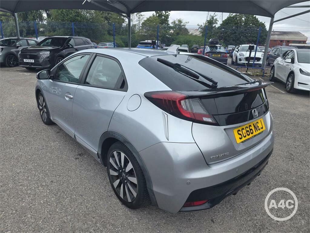 Honda Civic 1.4 I-vtec Se Plus Navi Euro 6 Ss Silver #2