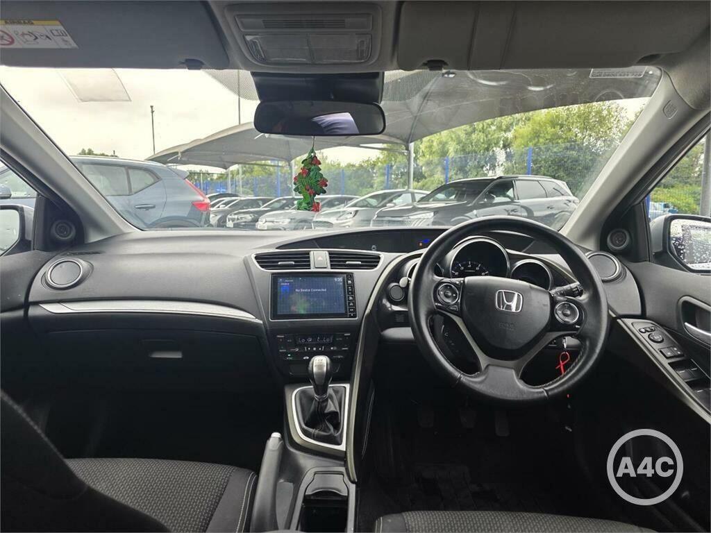 Honda Civic 1.4 I-vtec Se Plus Navi Euro 6 Ss Silver #6