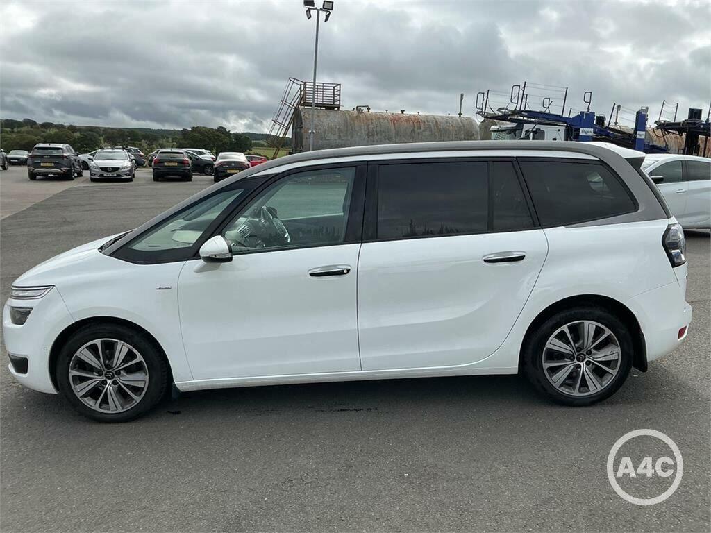 Citroen Grand C4 Picasso 1.6 Bluehdi Exclusive Eat6 Euro 6 Ss White #4