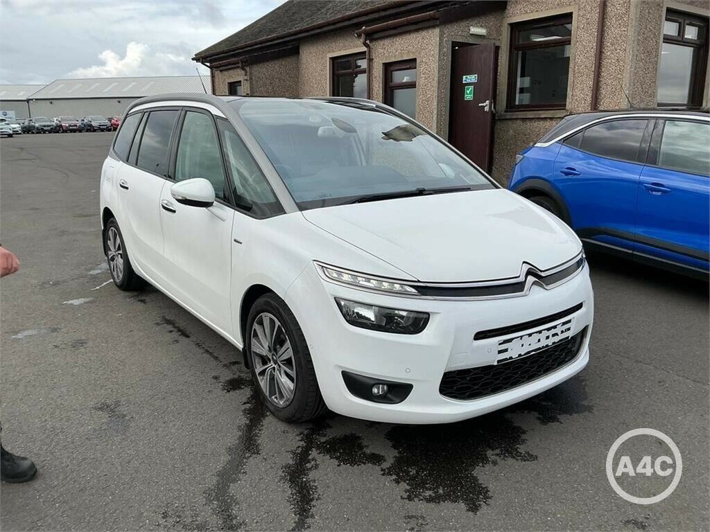 Citroen Grand C4 Picasso 1.6 Bluehdi Exclusive Eat6 Euro 6 Ss White