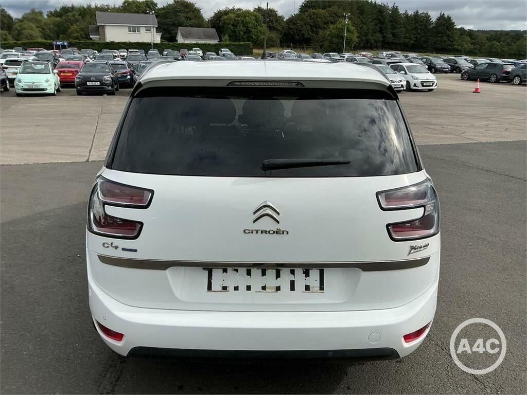 Citroen Grand C4 Picasso 1.6 Bluehdi 100 Vtr White #13