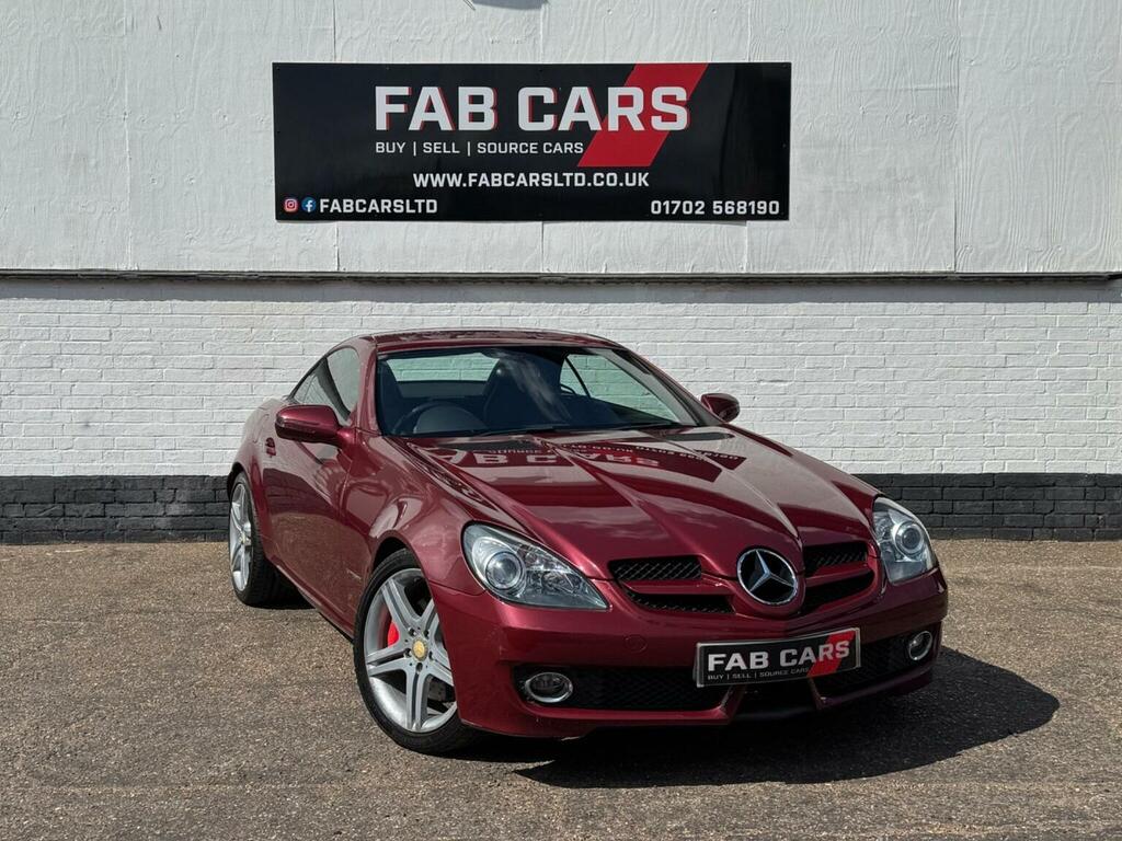 Mercedes-Benz SLK 1.8 Slk200k Tiptronic Euro 4 Red