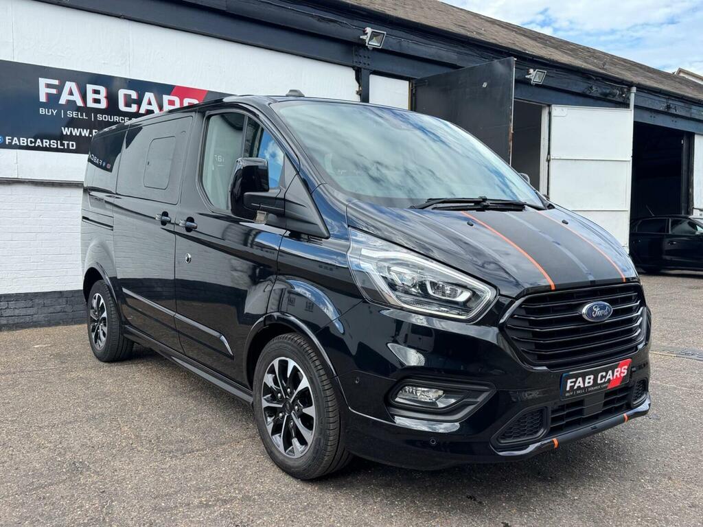 Ford Tourneo Custom 2.0 320 Ecoblue Sport L1 Euro 6 Ss Black #2