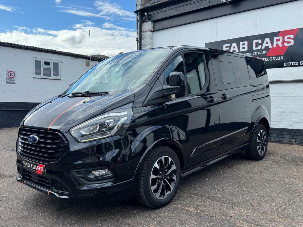 Ford Tourneo Custom 2.0 320 Ecoblue Sport L1 Euro 6 Ss Black #4