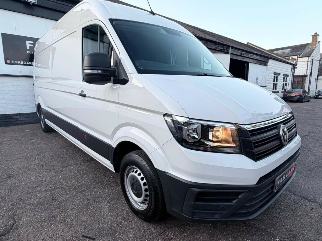 Volkswagen Crafter 2.0 Tdi Cr35 Trendline Fwd Lwb High Roof Euro 6 S White #2