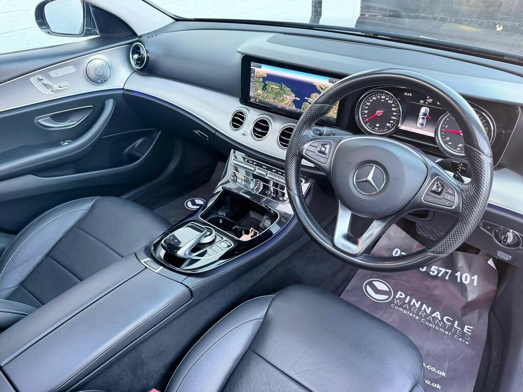Mercedes-Benz E Class 2.0 E220d Amg Line Estate G-tronic Eur White #13