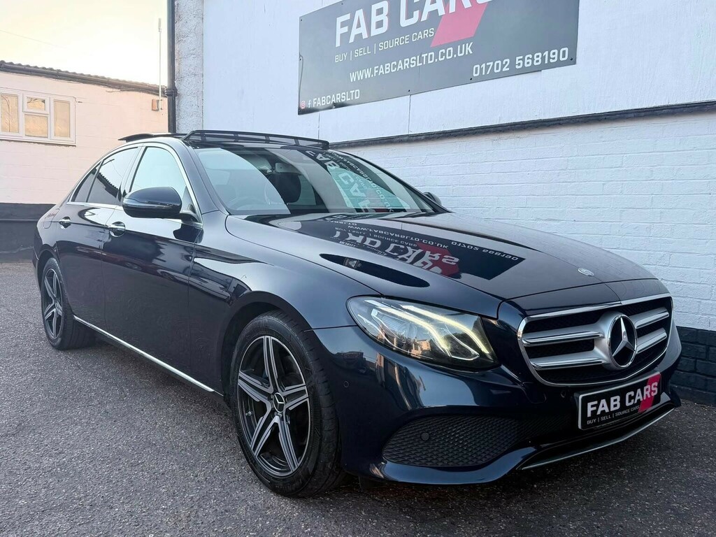 Mercedes-Benz E Class 2.0 E220d Amg Line Estate G-tronic Eur White #8
