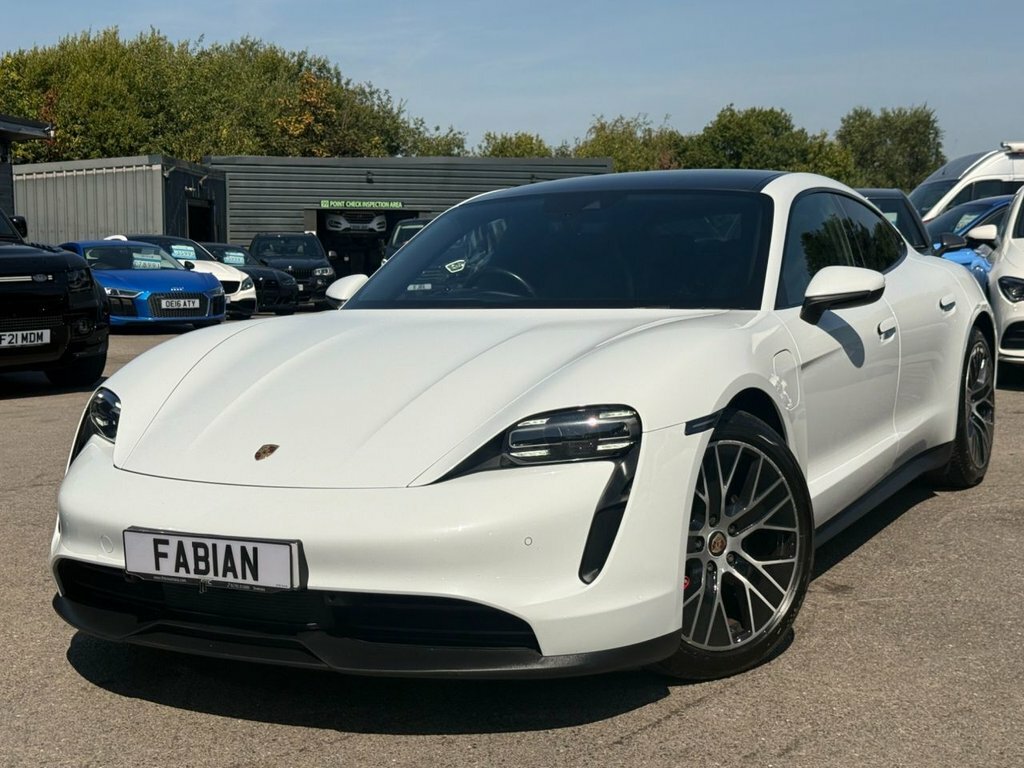 Porsche Taycan Taycan 4S 93Kwh White #2
