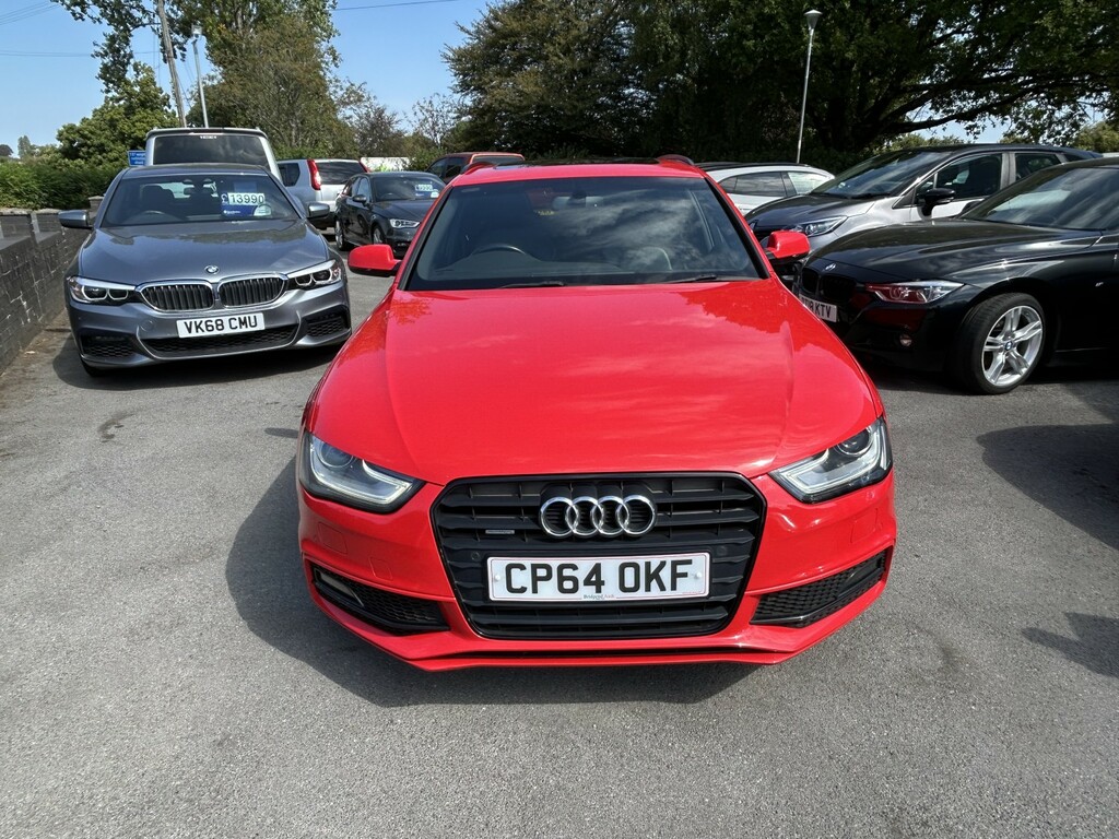 Audi A4 Avant Estate 2.0 Tdi Black Edition 2015 Red #2