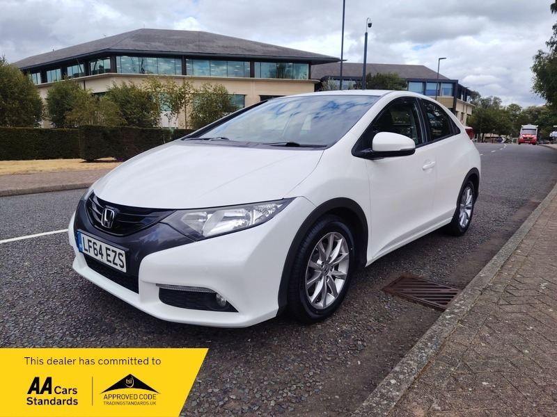 Honda Civic 1.8 I-vtec Es-t Hatchback White #3