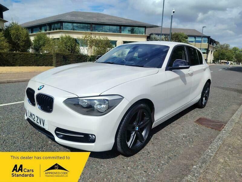 BMW 1 Series 2.0 118D Sport Hatchback White #3