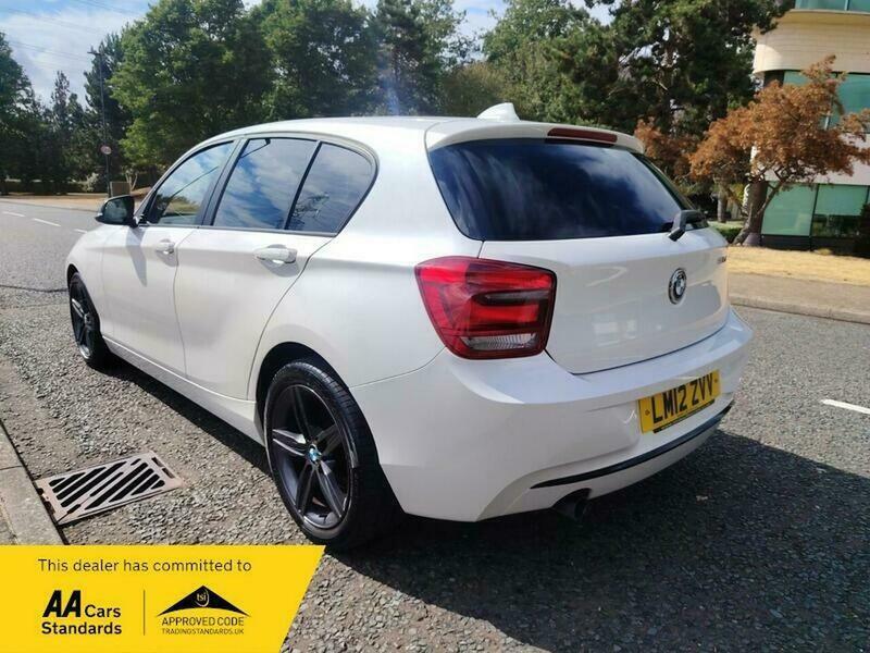 BMW 1 Series 2.0 118D Sport Hatchback White #5