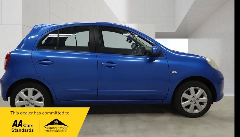 Nissan Micra 1.2 12V Acenta Hatchback Blue #5