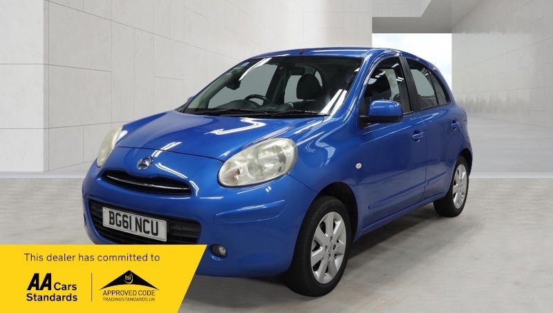 Nissan Micra 1.2 12V Acenta Hatchback Blue #2