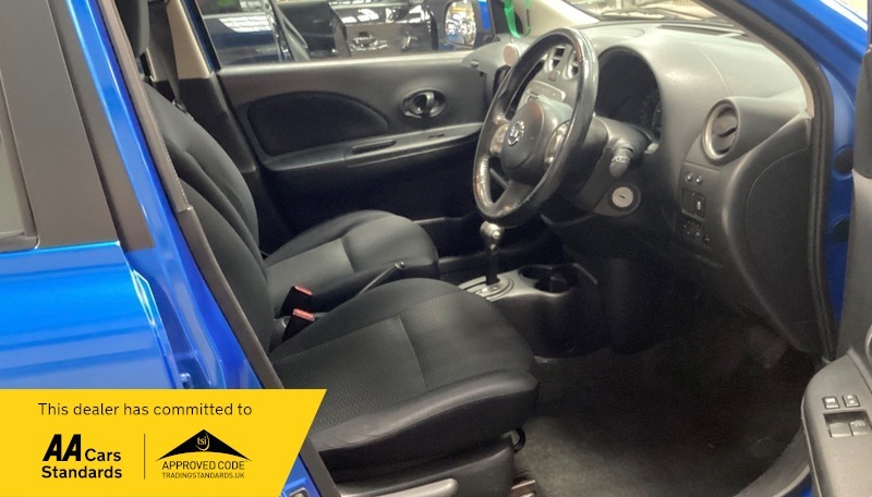 Nissan Micra 1.2 12V Acenta Euro 5 Silver #10