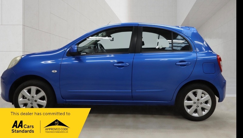 Nissan Micra 1.2 12V Acenta Hatchback Blue #6